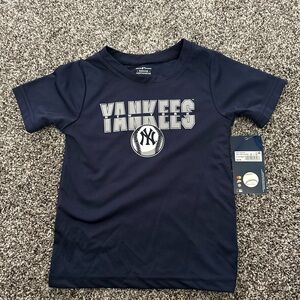 Yankees Navy Blue Kids T-Shirt